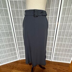 Banana Republic Belted Midi Skirt, Size 0